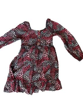 Girls Floral Print Dress